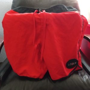 Pennywise IT "lover/loser" Board Shorts size medium